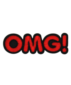 OMG Red Patch (Small/Embroidery)