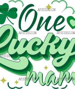One Lucky Mama  UV DTF Transfer