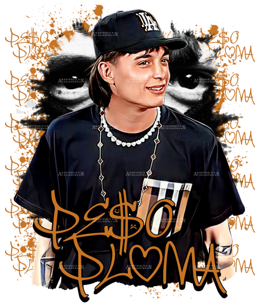 Peso Pluma Black Dtf Transfer