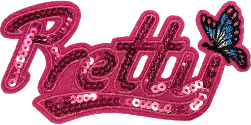 Pretty Patch (Small/Sequin)