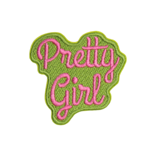 Pretty Girl Patch(Small/Embroidery) - Image 2