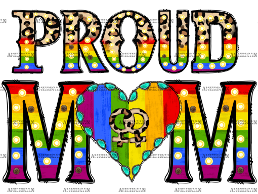Proud Mom DTF Transfer