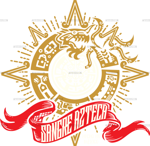 Sangre Azteca Dtf Transfer