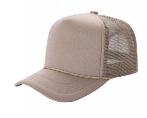 Kids Trucker Cap Polyester Foam Front 5 Panel - Image 7