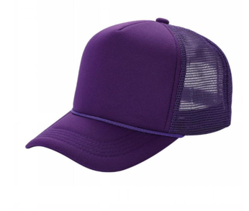 Kids Trucker Cap Polyester Foam Front 5 Panel - Image 8