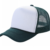 White/Dark Green