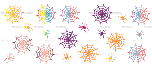 Spider Web UV DTF Transfer