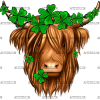 St Patricks Cow DTF Transfer