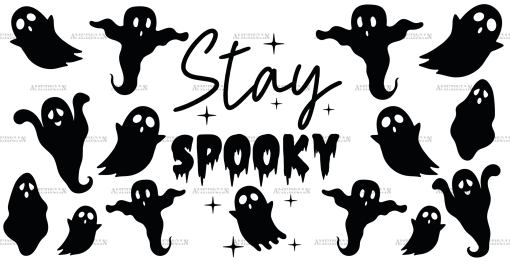 Stay Spooky Ghost UV DTF Transfer