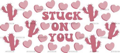 Stuck On You UV DTF Transfer