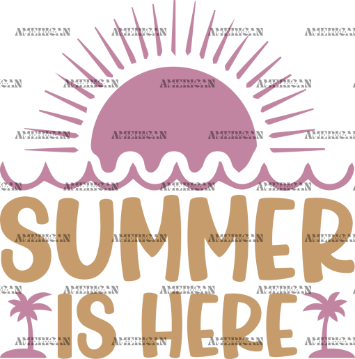 Summer Is Here DTF Transfer