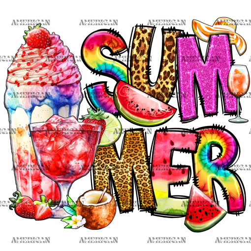 Summer Sundae DTF Transfer