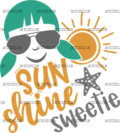 Sunshine Sweetie DTF Transfer