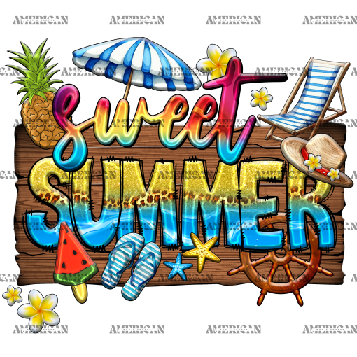 Sweet Summer-2 DTF Transfer