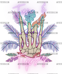 Tan And Tipsy Summer DTF Transfer