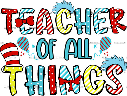 Teacher Of All Things DTF Transfer