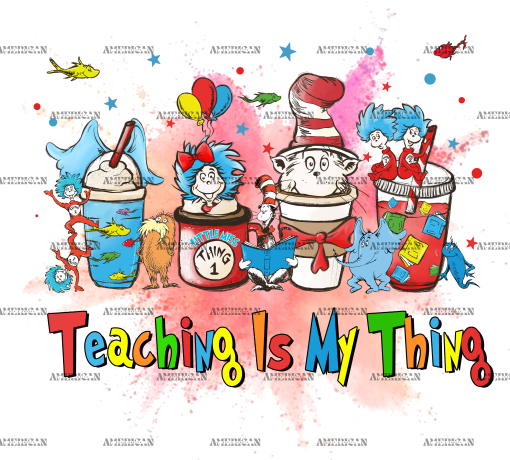 Teaching Is My Thing DTF Transfer