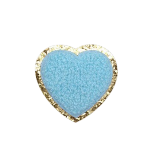 Heart on Gold Patches (Small/Chenille) - Image 6