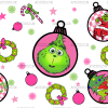 Team Grinch Christmas Bells UV DTF Transfer