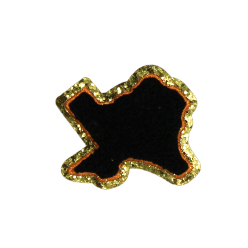 Texas State Map Glitter Patch(Small/Chenille) - Image 4