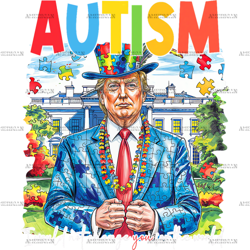 Trump Autism DTF Transfer