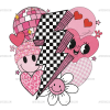 Valentine Bolt DTF Transfer