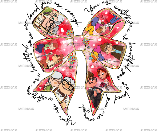 Valentine Bow-13 DTF Transfer