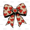 Valentine Bow-2 DTF Transfer