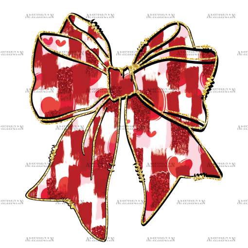 Valentine Bow-7 DTF Transfer