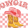 Valentine Cowgirl-3 DTF Transfer