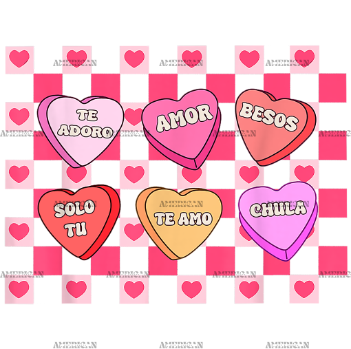 Valentines Candies-7 DTF Transfer