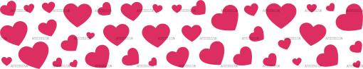 Valentines Day Hearts-17 UV DTF Transfer