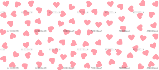 Valentines Day Hearts-5 UV DTF Transfer