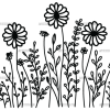 Wild Flowers-21 UV DTF Transfer