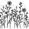 Wild Flowers-26 UV DTF Transfer