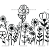 Wild Flowers-7 UV DTF Transfer