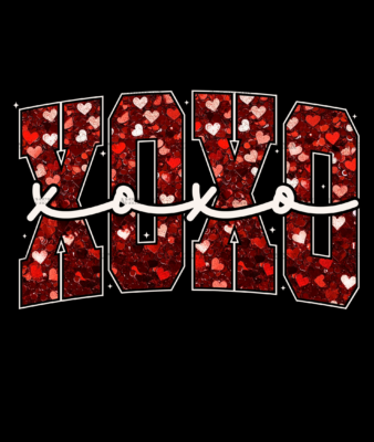 Xoxo-2 DTF Transfer