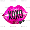 Xoxo Lip DTF Transfer
