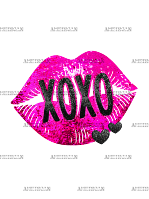 Xoxo Lip DTF Transfer