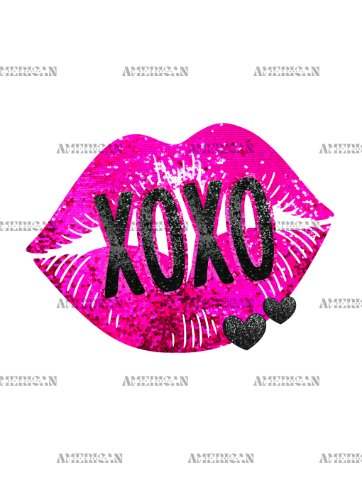 Xoxo Lip DTF Transfer