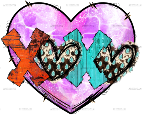 Xoxo Valentine DTF Transfer
