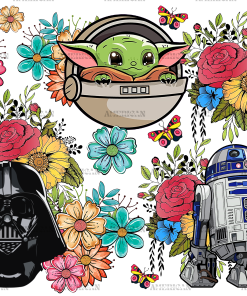 Yoda UV DTF Transfer