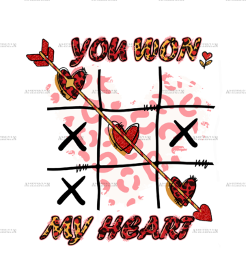 You Won My Heart DTF Transfer