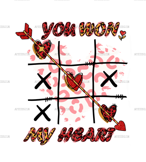 You Won My Heart DTF Transfer