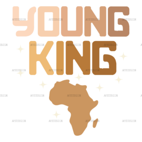 Young King DTF Transfer