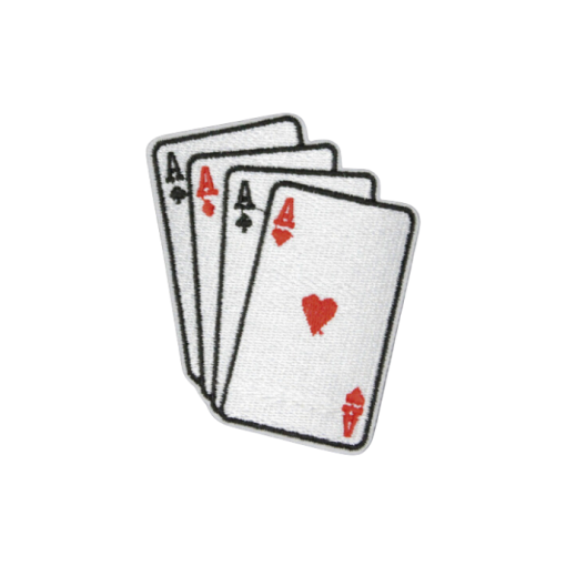Ace Card Patch (Small/Embroidery) - Image 2