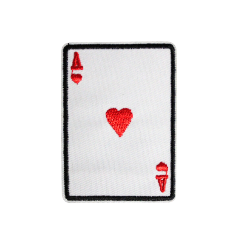 Ace Card Patch (Small/Embroidery) - Image 3