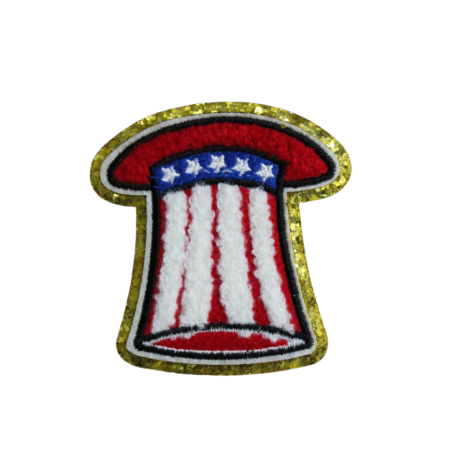 July 4th Patch (Small/Chenille) - Image 4