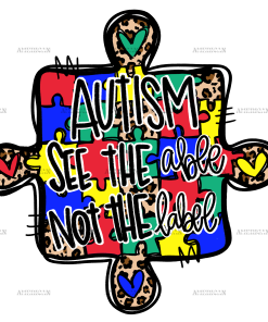 Autism DTF Transfer