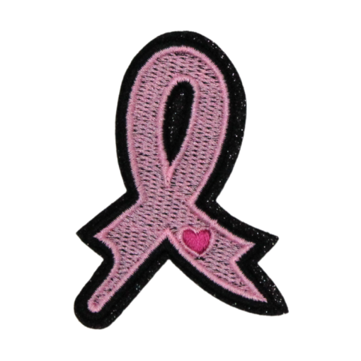 Breast Cancer Awareness Ribbon Patch (Small/Embroidery) - Image 6